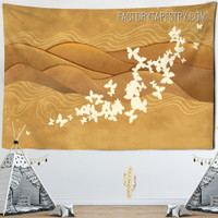 Desert Sand Landscape Retro Wall Hanging Tapestry for Home Decoration