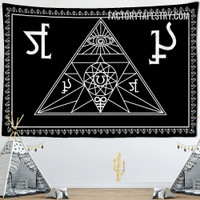 Astrology Signs Bohemian Tarot Wall Art Tapestry