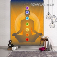 7 chakras I Spiritual Psychedelic Wall Art Tapestry