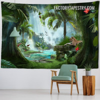 Beautiful Scenery Modern Nature Landscape Wall Tapestry Art