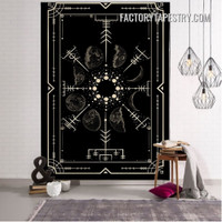 Moon Phases V Witchcraft Tarot Bohemian Wall Hanging Tapestry