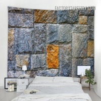 Brick Stone III Psychedelic Wall Art Tapestry