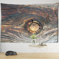 Wood Texture Psychedelic Wall Decor Tapestry