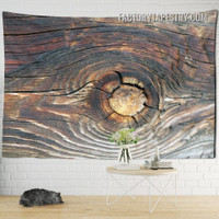 Wood Texture Psychedelic Wall Decor Tapestry