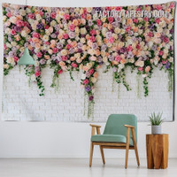 Colorful Roses Floral Modern Wall Hanging Tapestry