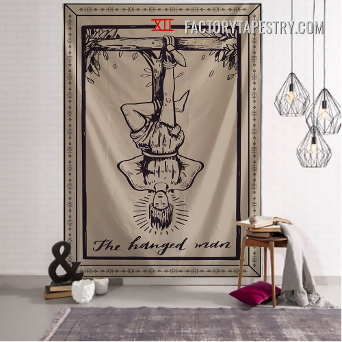 The Hanged Man Bohemian Tarot Hanging Tapestry
