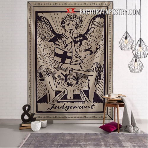 Judgement Bohemian Tarot Tapestry Art