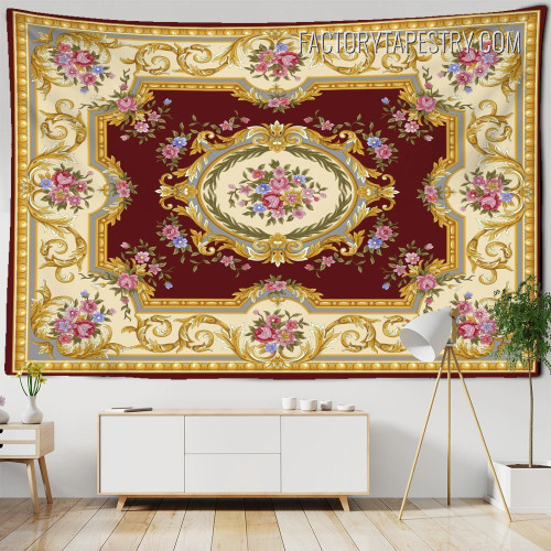 Traditional Floral Design Mandala Bohemian Wall Hanging Tapestry for Home Decoration