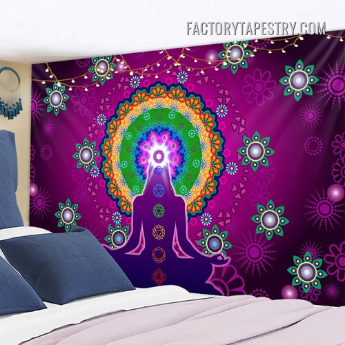 Meditation Chakra Spiritual Psychedelic Wall Hanging Tapestry