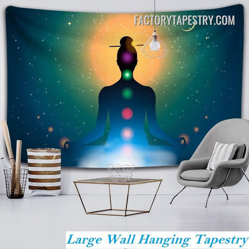 7 Chakra Tapestry Spiritual Psychedelic Wall Art