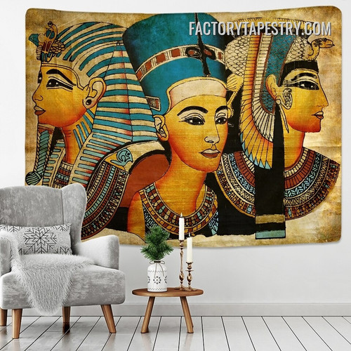 Ancient Egyptian Parchment Retro Vintage Wall Hanging Tapestry