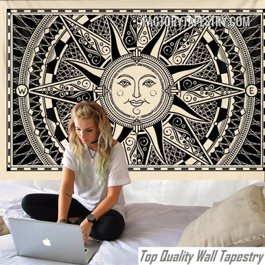 Vintage Sun Compass - Factorytapestry.com