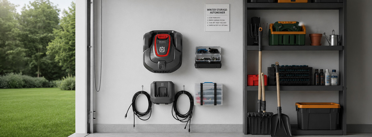 How to Store Husqvarna Automower for Winter