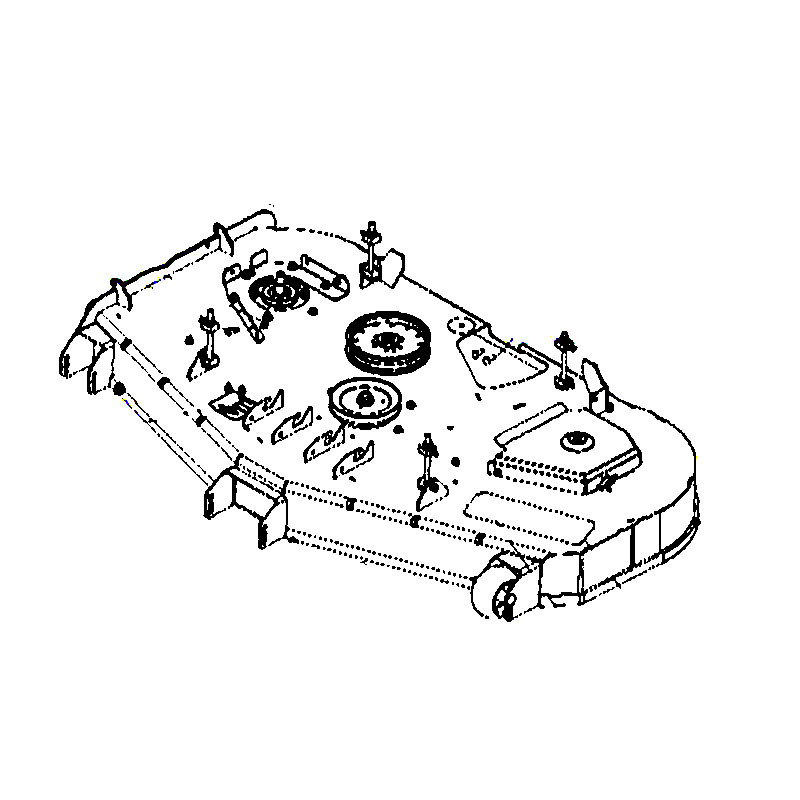 Husqvarna 598852802 - Kit 54 X Svc Deck Red - Genuine Part