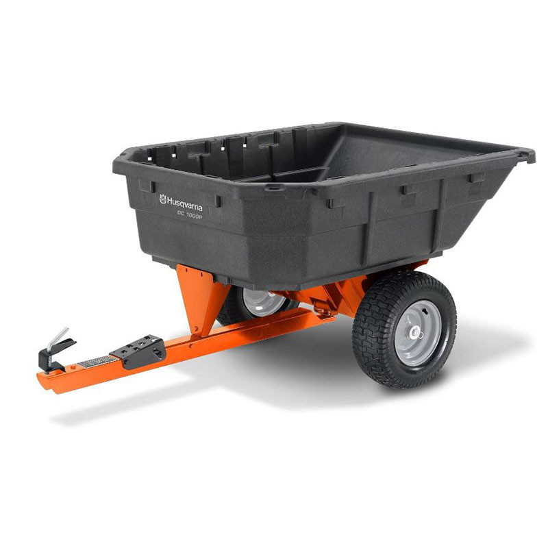 Husqvarna Poly Swivel Dump Cart
