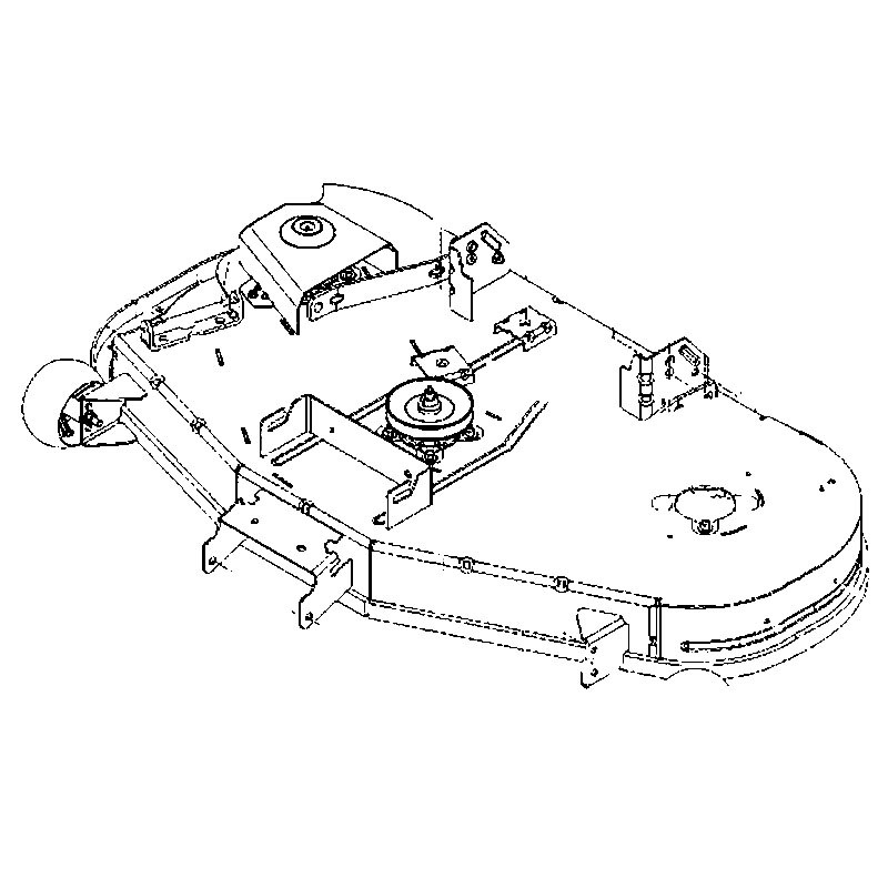 Husqvarna 583810104 Deck.Kit.Svc.48.Cc.Rz.Dshl.Asm - Genuine Part