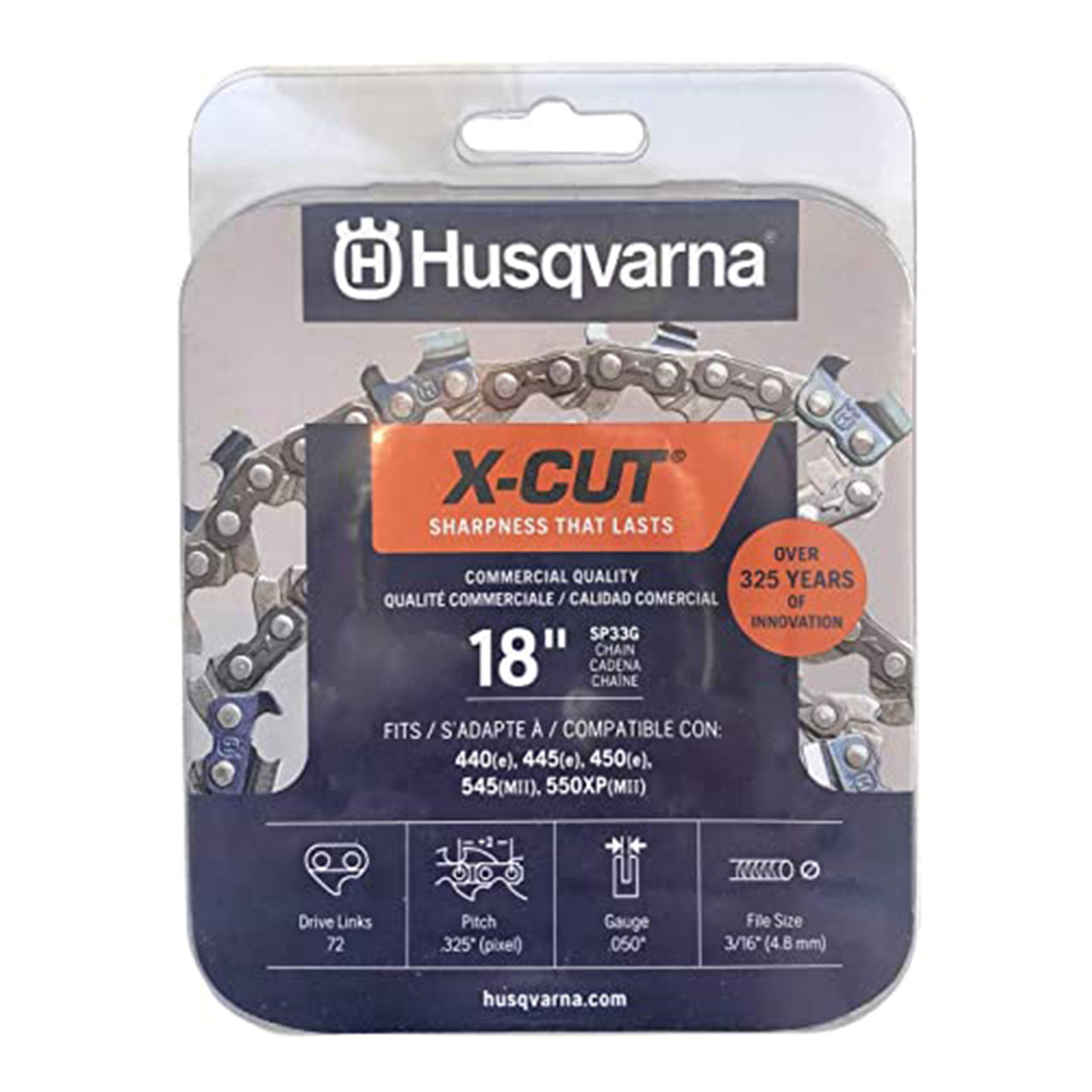 Husqvarna 440 Chain 18'' 581643603 OEM