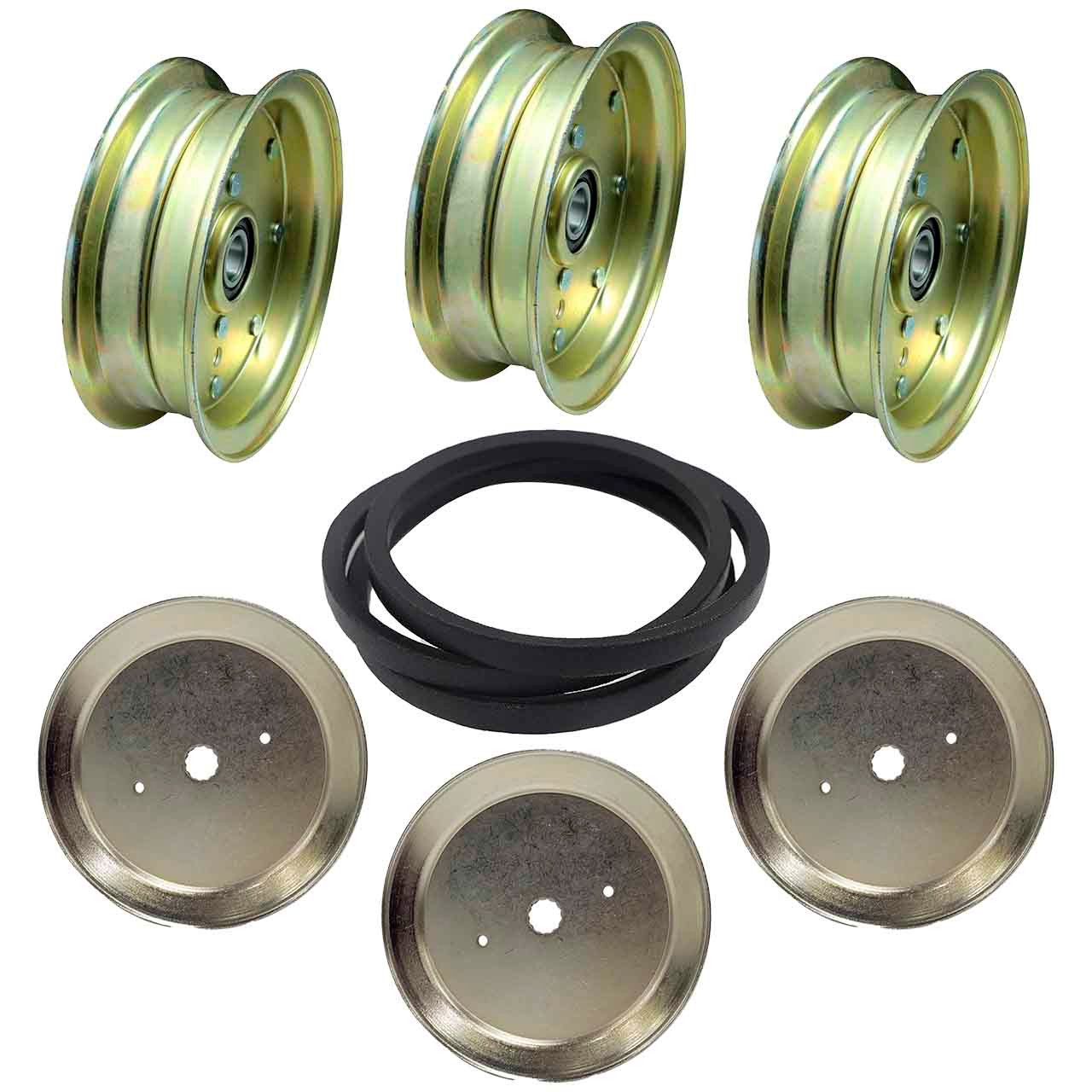 Man 円盤セット Husqvarna Belt and Pulley Kit for MZ61 Zturn Mower - Genuine Part
