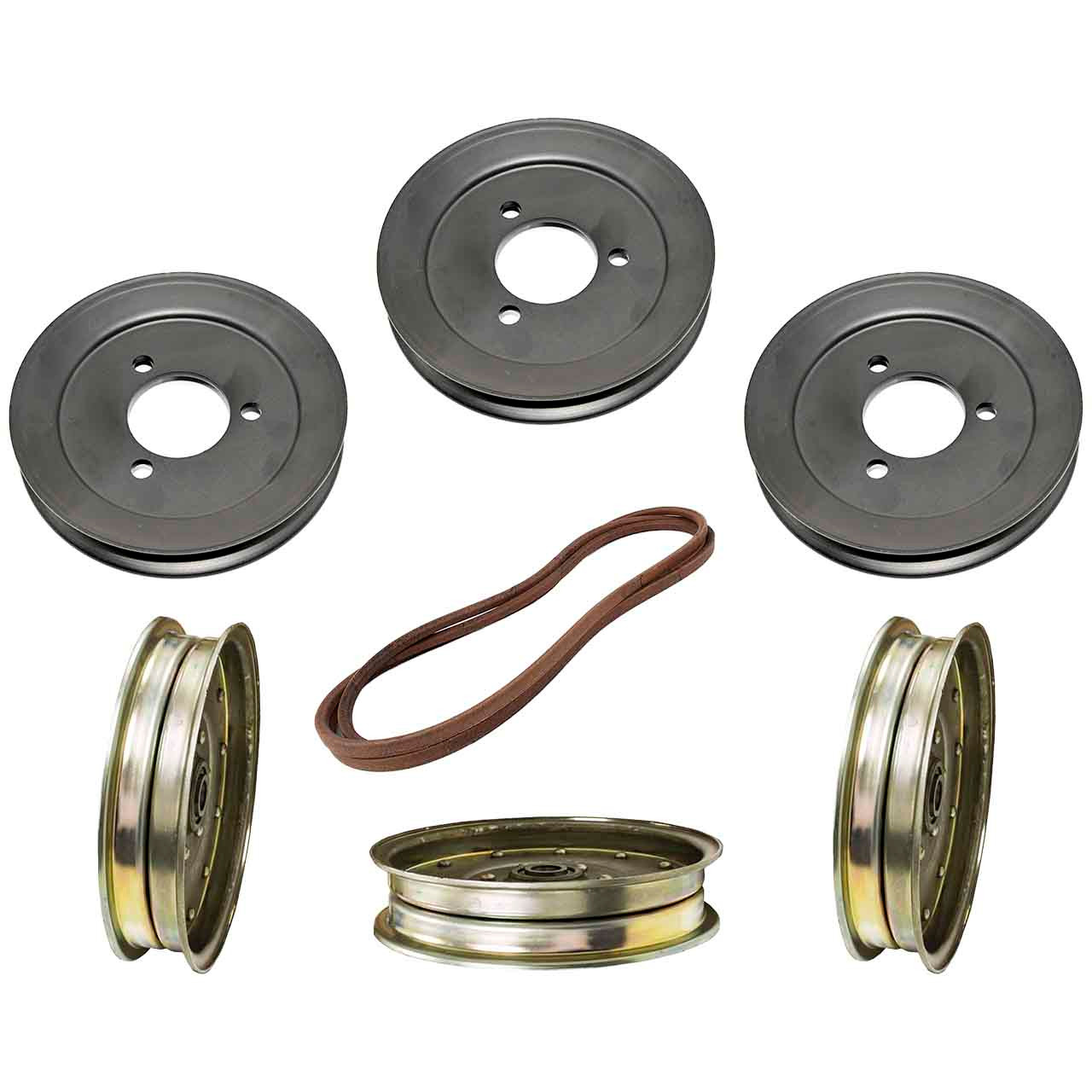 Husqvarna 純正ベルト 5938064-01 2本セット Husqvarna Belt and Pulley Kit for Z554X Zturn Mower - Genuine Part