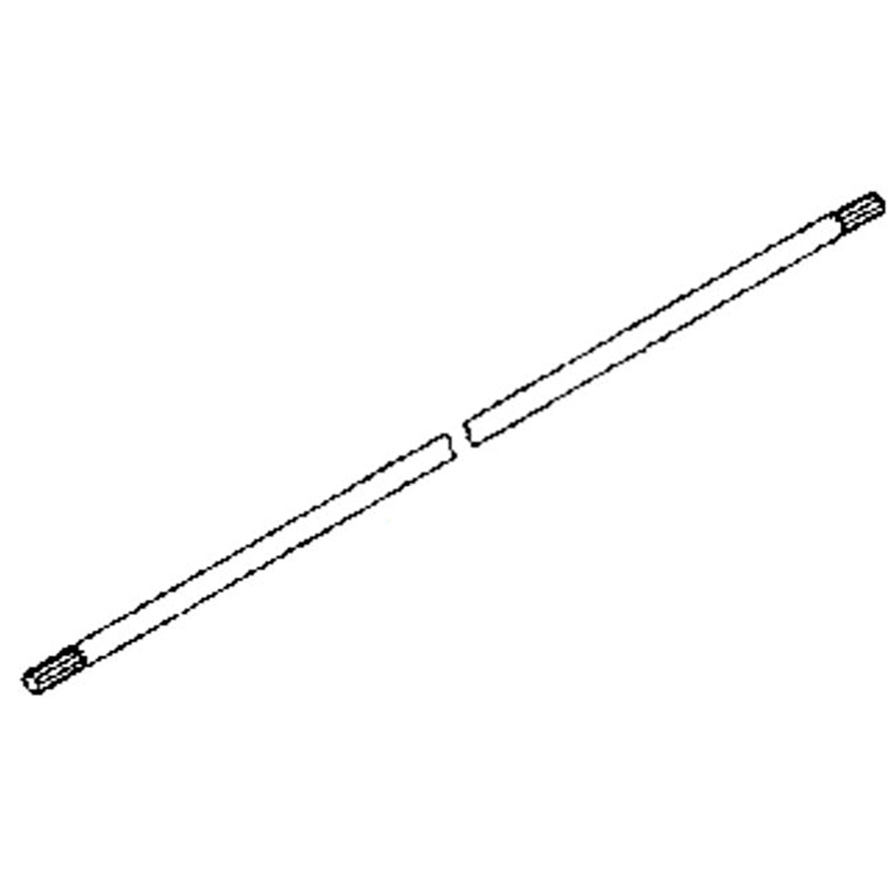 HUSQVARNA 521655201 Shaft Spline - Genuine part