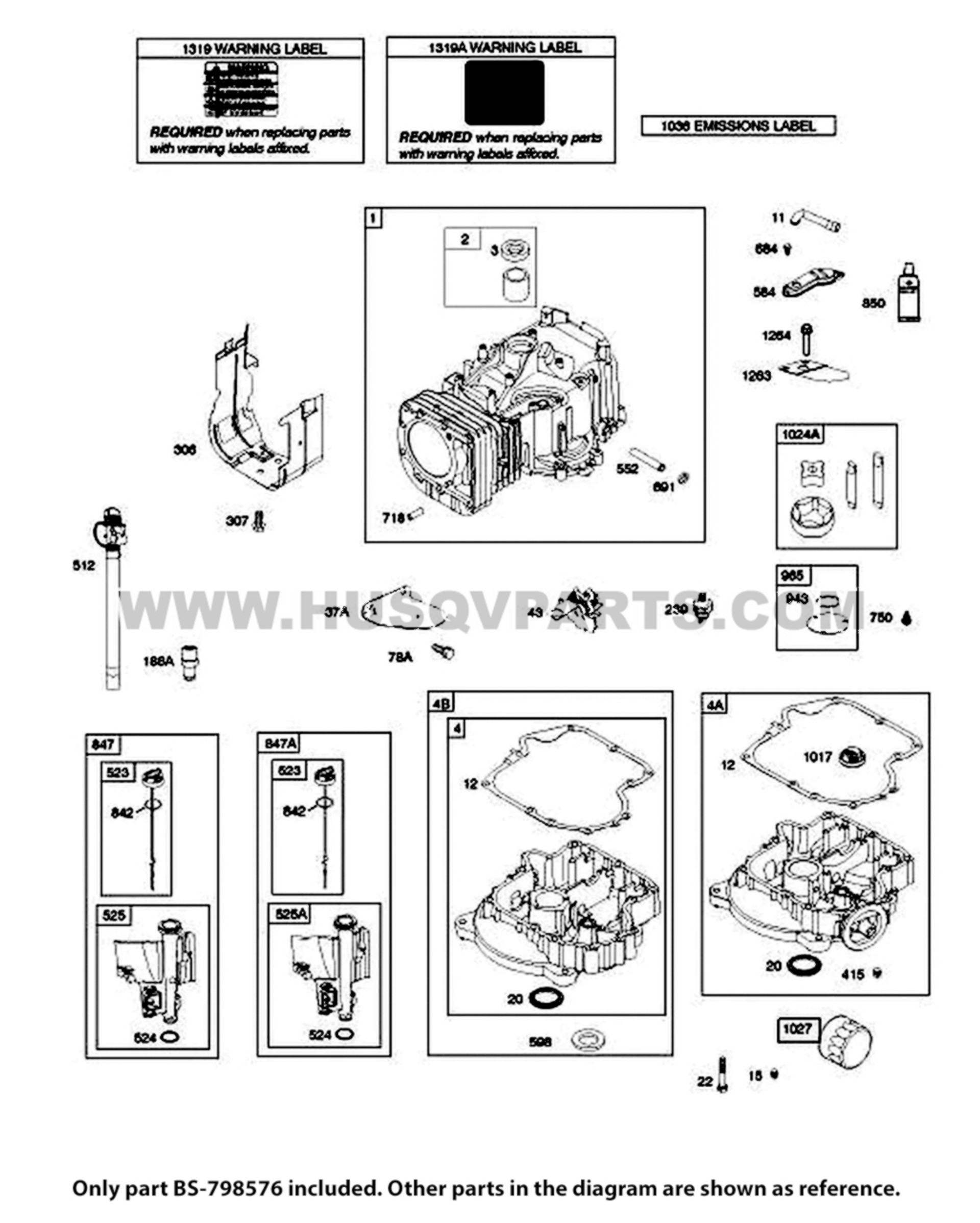 Husqvarna BS 798576 Z246 Oil Filter OEM Husqvarna Parts Online