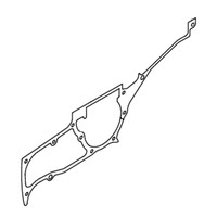 582350001 Gasket Crankcase Husqvarna Genuine OEM Part