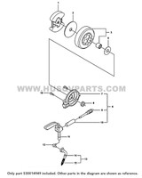 Parts lookup Husqvarna 240 Clutch 530014949 diagram