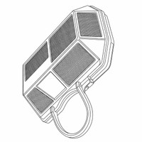 587871001 Air Filter Half Husqvarna Genuine OEM Part