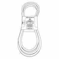 586124203 Belt Deck 54 Ztr Packaged Husqvarna Genuine OEM Part
