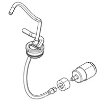 588412302 Fuel Hose Assy Rohs2 Husqvarna Genuine OEM Part
