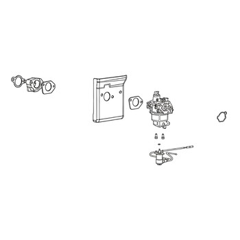 590905201 Service Kit Carburetor Kit - HUSQVARNA Genuine OEM Part