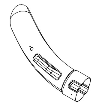582693401 Chute 54 Clearct Mz Upr Ms428 - Husqvarna Genuine OEM Part