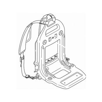 511782401 Frame Assy(Rpls 35003501) Husqvarna Genuine OEM Part