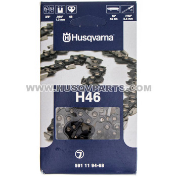 Husqvarna 591119468 357 XP Chain H46-68 18" 3/8 .050 OEM