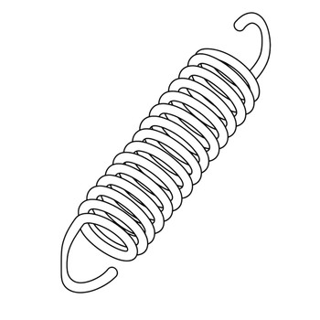 579763501 - Spring Extension - Brake - Husqvarna Genuine OEM Part