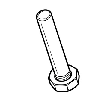 590257301 - Screw 1/4-20x1 5in Hex Mach - Husqvarna Genuine OEM Part