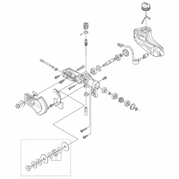 575784312 Pole Saw Head Torque Limiter Husqvarna Genuine OEM Part