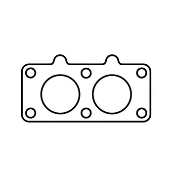 576298901 GasketIntake 690950 Husqvarna Genuine OEM Part