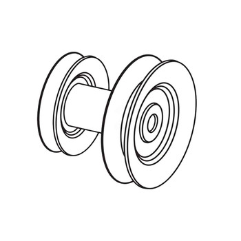 589262202 Pulley Weldment Husqvarna Genuine OEM Part