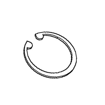 596567601 Snap Ring Husqvarna Genuine OEM Part