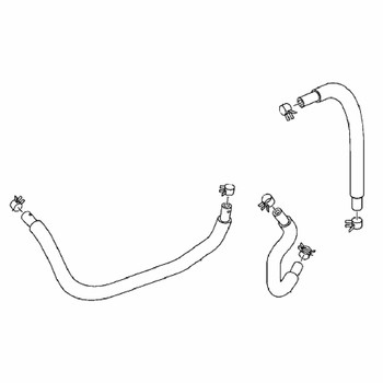 596891801 Hose Kit Fuel Pump Hose Kit Husqvarna Genuine OEM Part