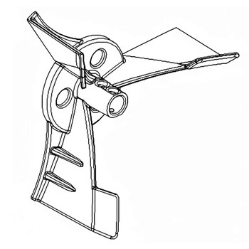 596920101 - Cost Reduced Impeller 3 Blade - Husqvarna Genuine OEM Part 596920101 - Cost Reduced Impeller 3 Blade - Husqvarna Genuine OEM Part