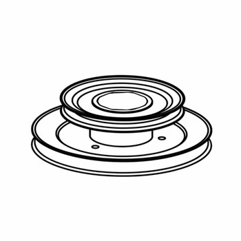 597489301 Pulley.Drive.54 Husqvarna Genuine OEM Part