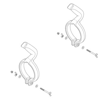 597638501 Grip Husqvarna Genuine OEM Part