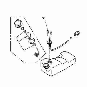 579139105 Tank Assy Husqvarna Genuine OEM Part
