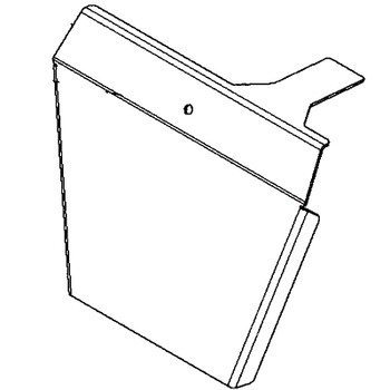 Husqvarna 546101801 - Plate Plate.Battery.Cover.Seat