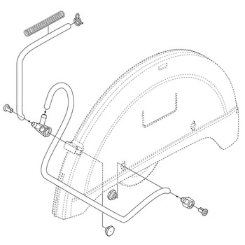 581721510 Hose Kit Blade Guard (Large) Husqvarna Genuine OEM Part