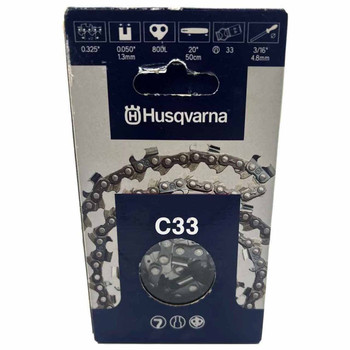 585642280 HUSQVARNA 20 Chain C33 .325.050 80 Dl Genuine OEM Part
