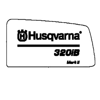 Husqvarna 586834207 - Decal Right 320Ibmkii