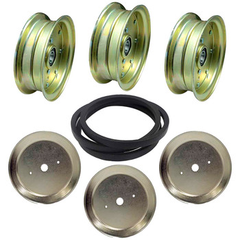 Spindle Pulley & Belt Deck Kit For Husqvarna MZ61, MZT61, MZ6128